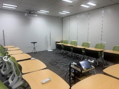 現実空間で撮影した写真